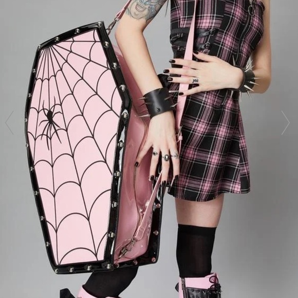 Widow Bewitched Dead Weight Coffin Weekender - Picture 1 of 5